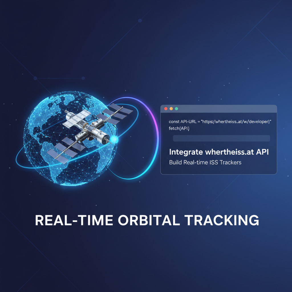 Integrate wheretheiss.at API: Build Real-time ISS Trackers