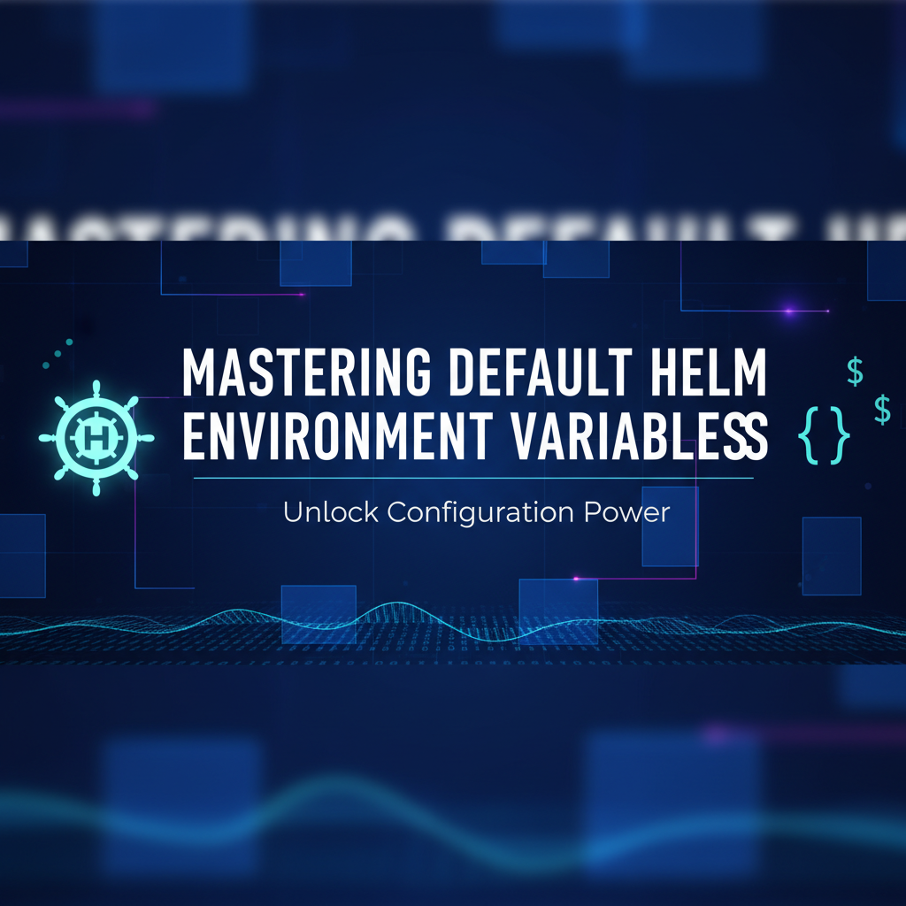 Mastering Default Helm Environment Variables