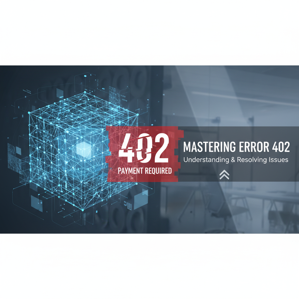 Mastering Error 402: Understanding & Resolving Issues