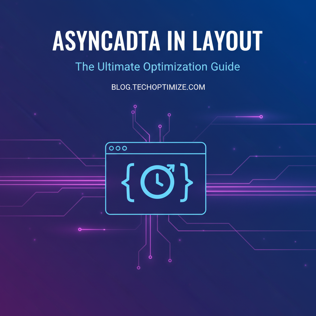 Asyncdata in Layout: The Ultimate Optimization Guide