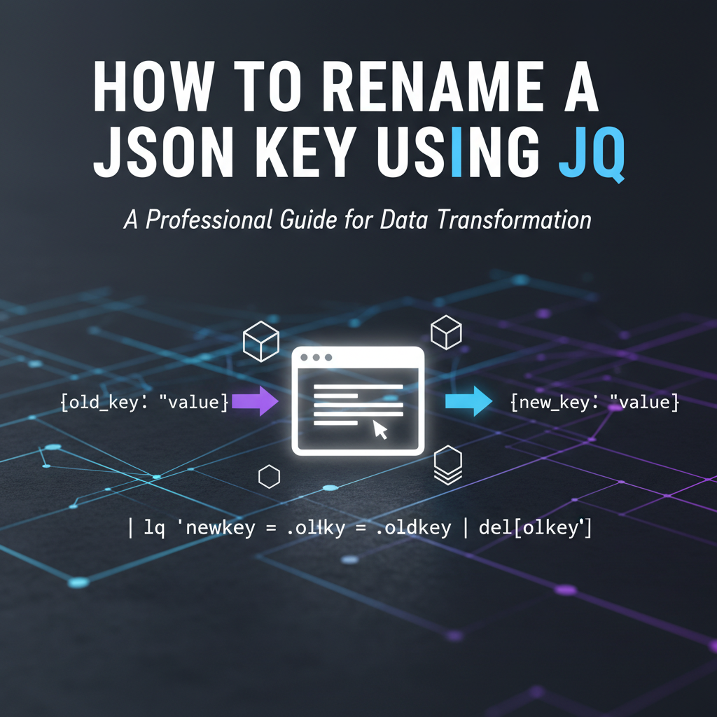 How to Rename a JSON Key Using JQ