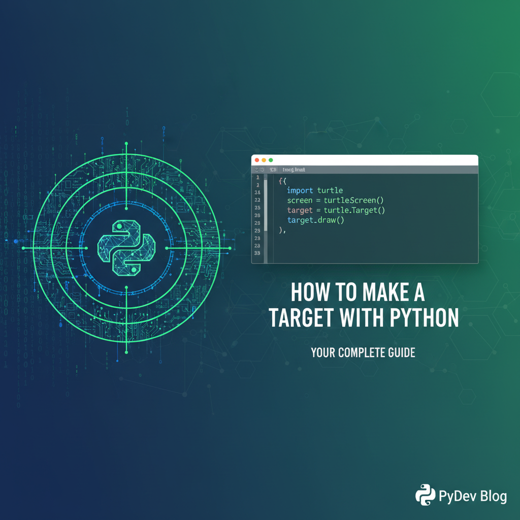 How to Make a Target with Python: Your Complete Guide