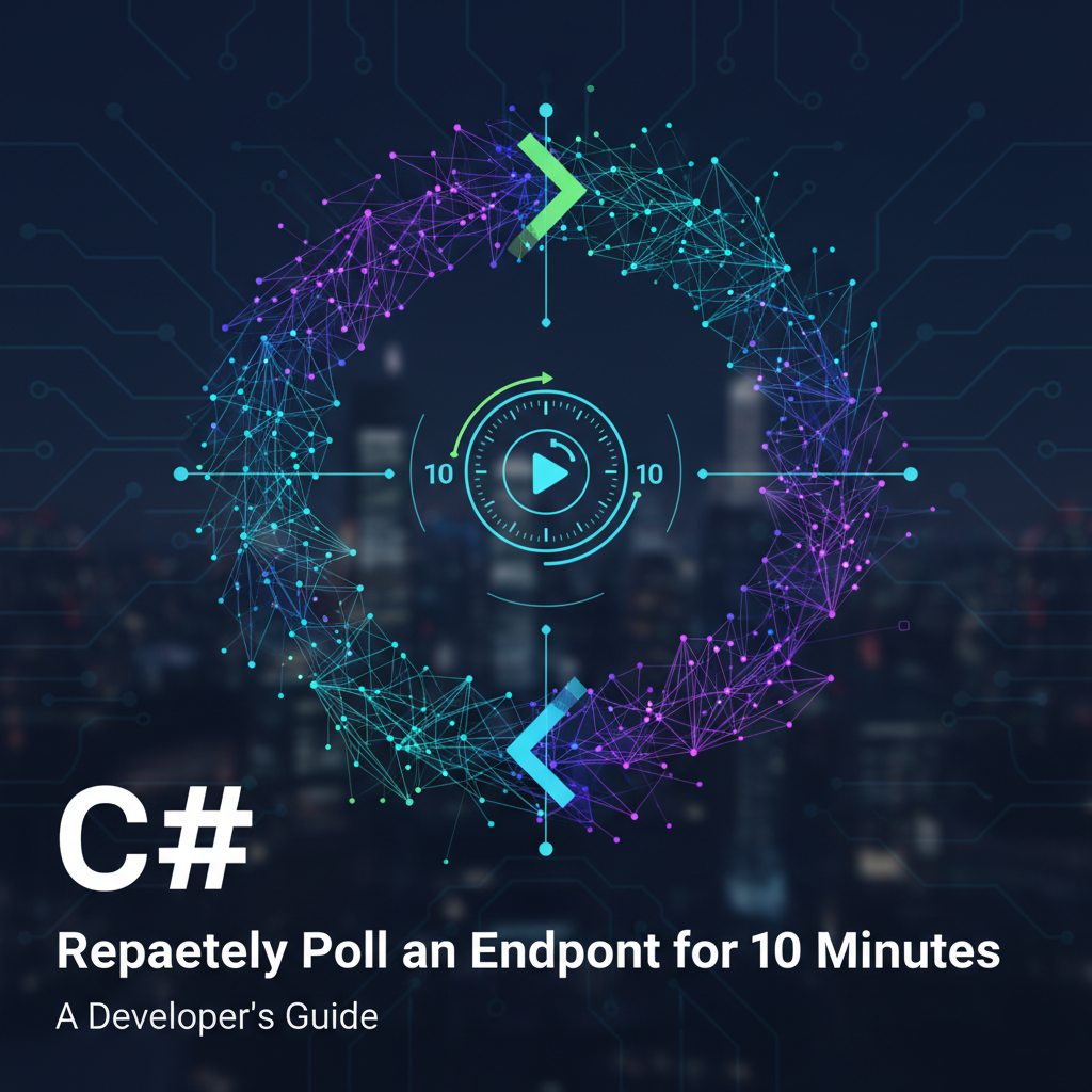 C# How to Repeatedly Poll an Endpoint for 10 Minutes