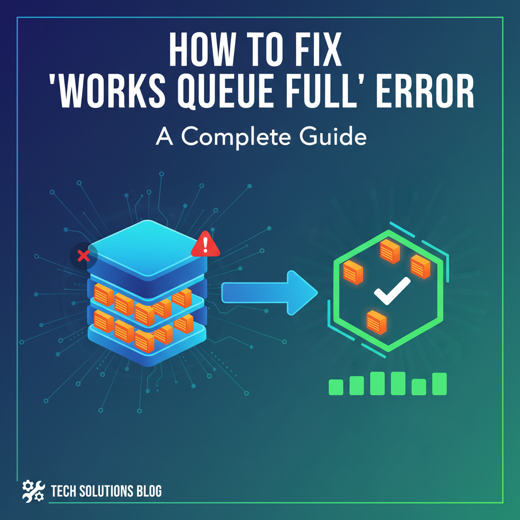 How to Fix 'Works Queue Full' Error: A Complete Guide
