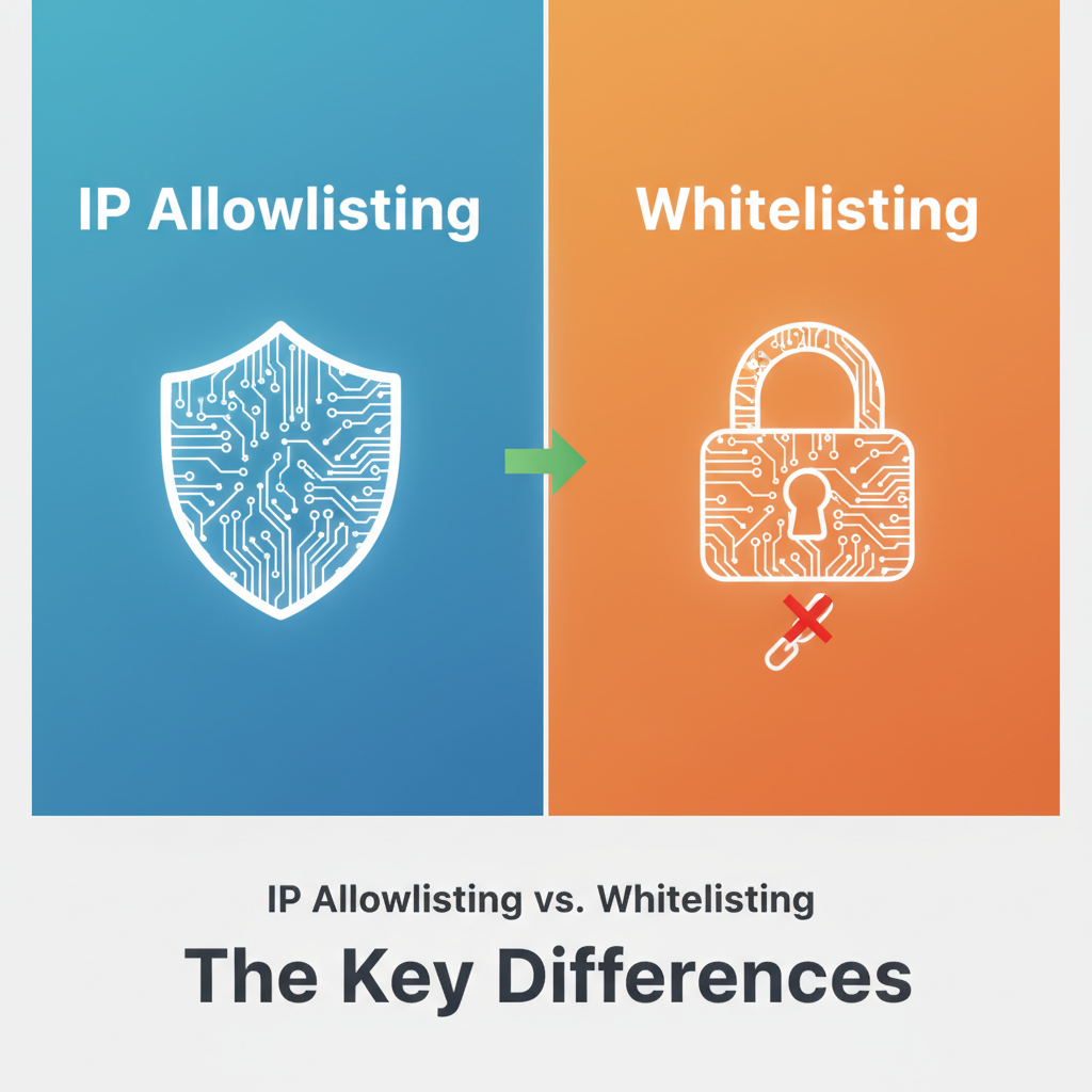 IP Allowlisting vs. Whitelisting: The Key Differences