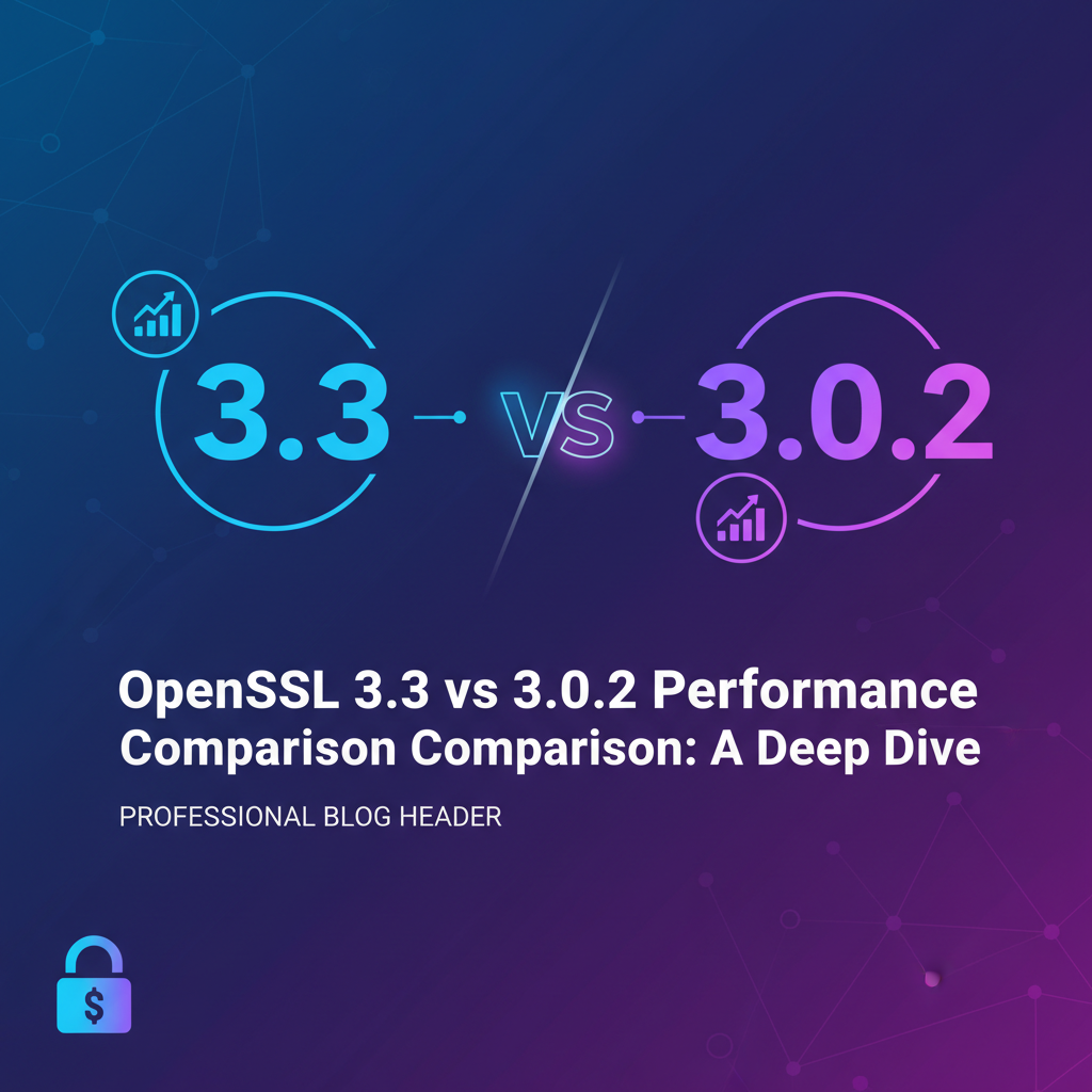 OpenSSL 3.3 vs 3.0.2 Performance Comparison: A Deep Dive