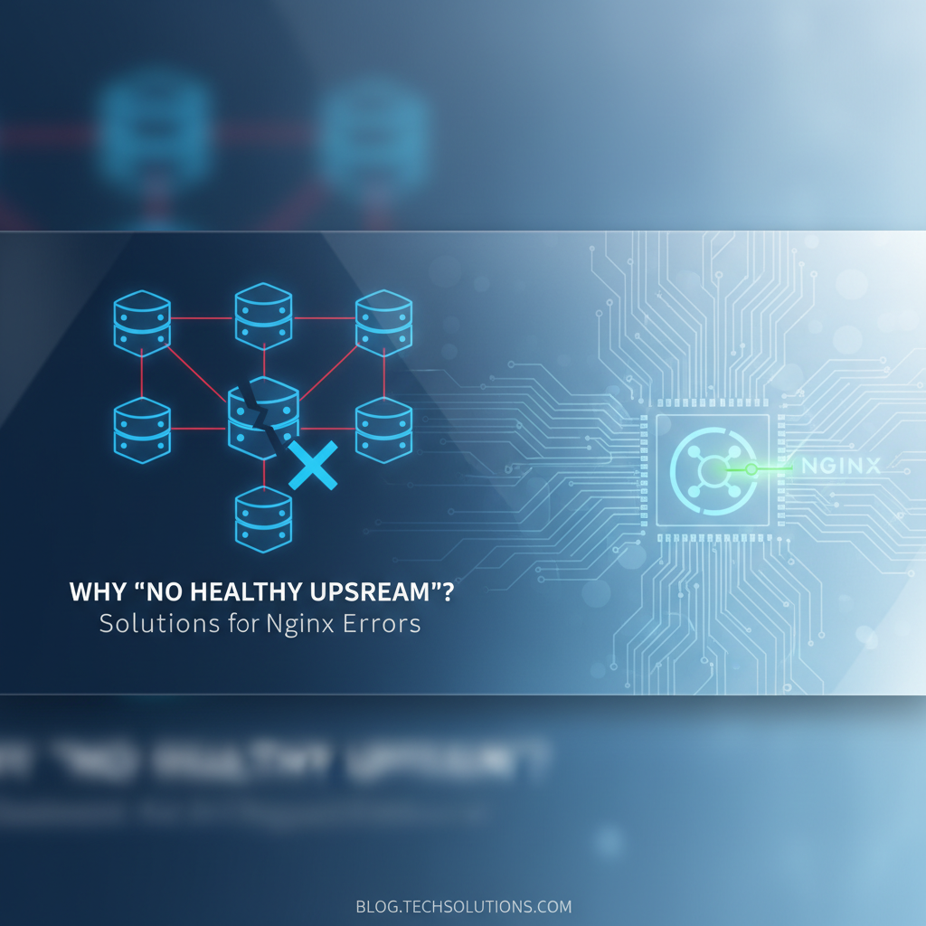 Why 'no healthy upstream'? Solutions for Nginx Errors