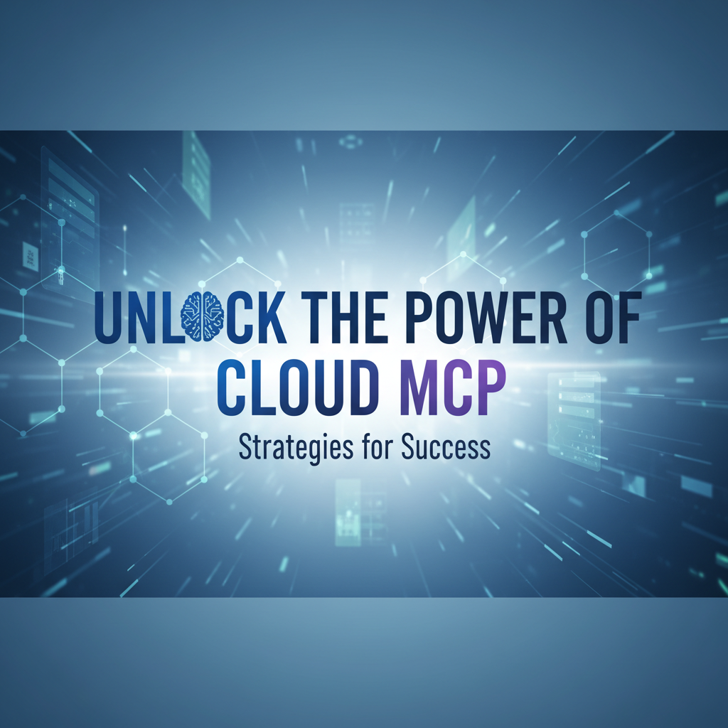 Unlock the Power of Claud MCP: Strategies for Success