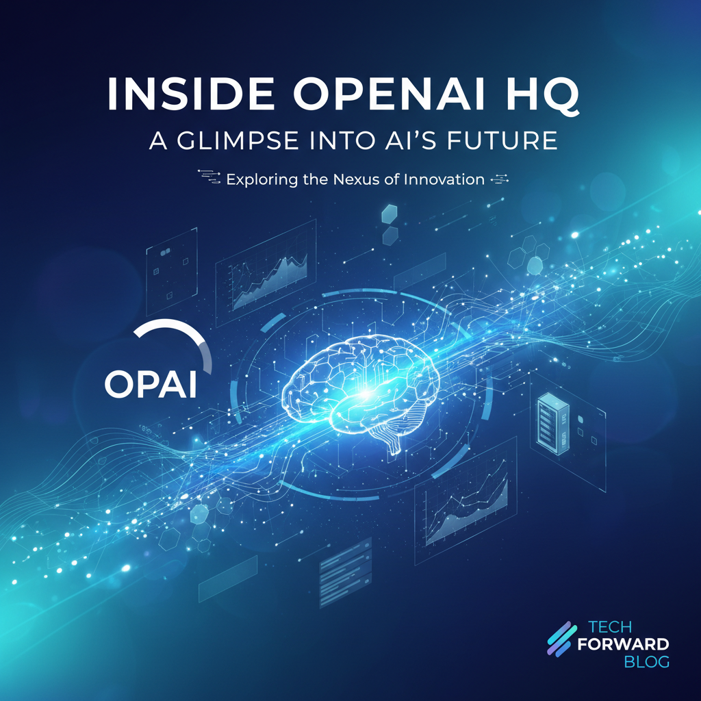 Inside OpenAI HQ: A Glimpse into AI's Future