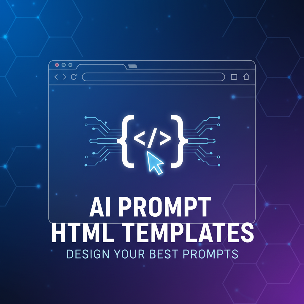 AI Prompt HTML Templates: Design Your Best Prompts