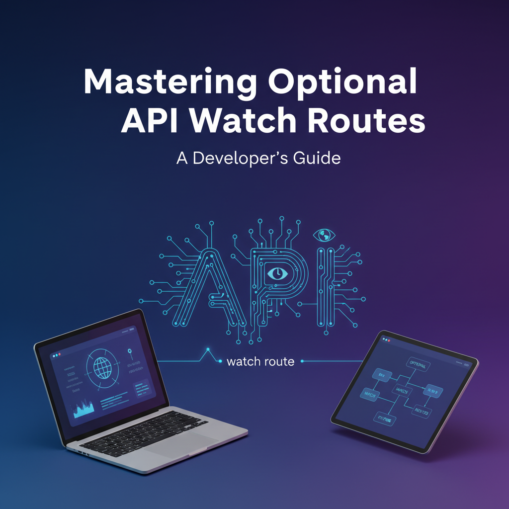 Mastering Optional API Watch Routes: A Developer's Guide
