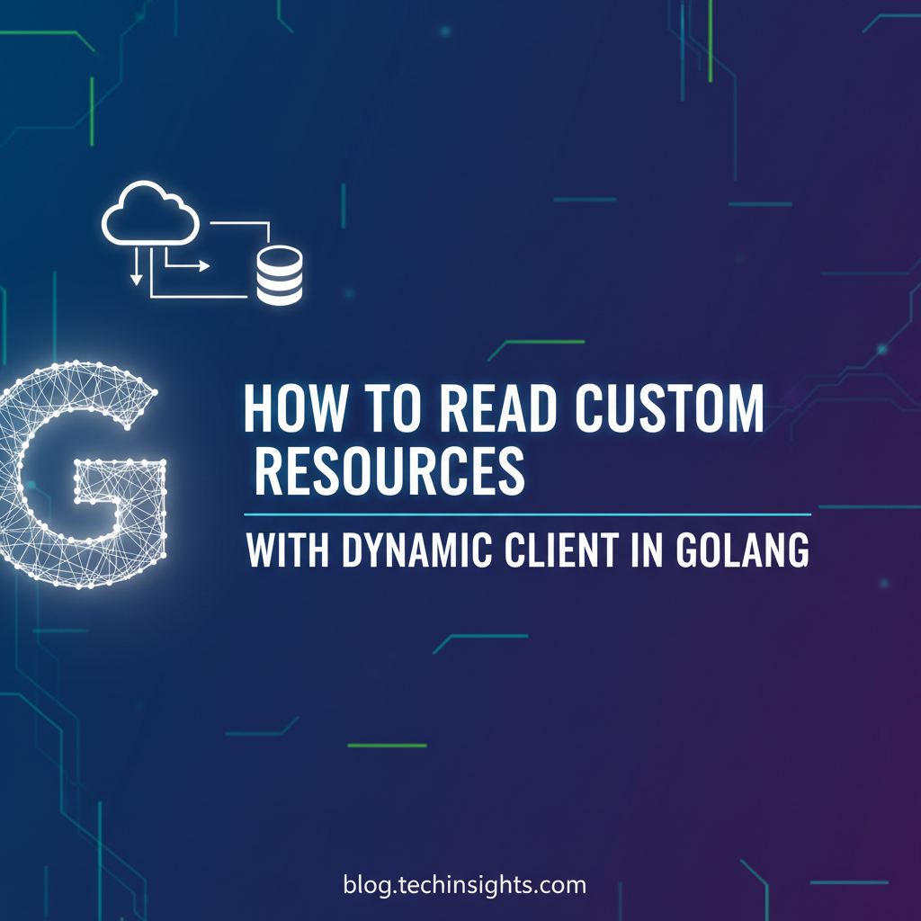 How to Read Custom Resources with Dynamic Client in Golang