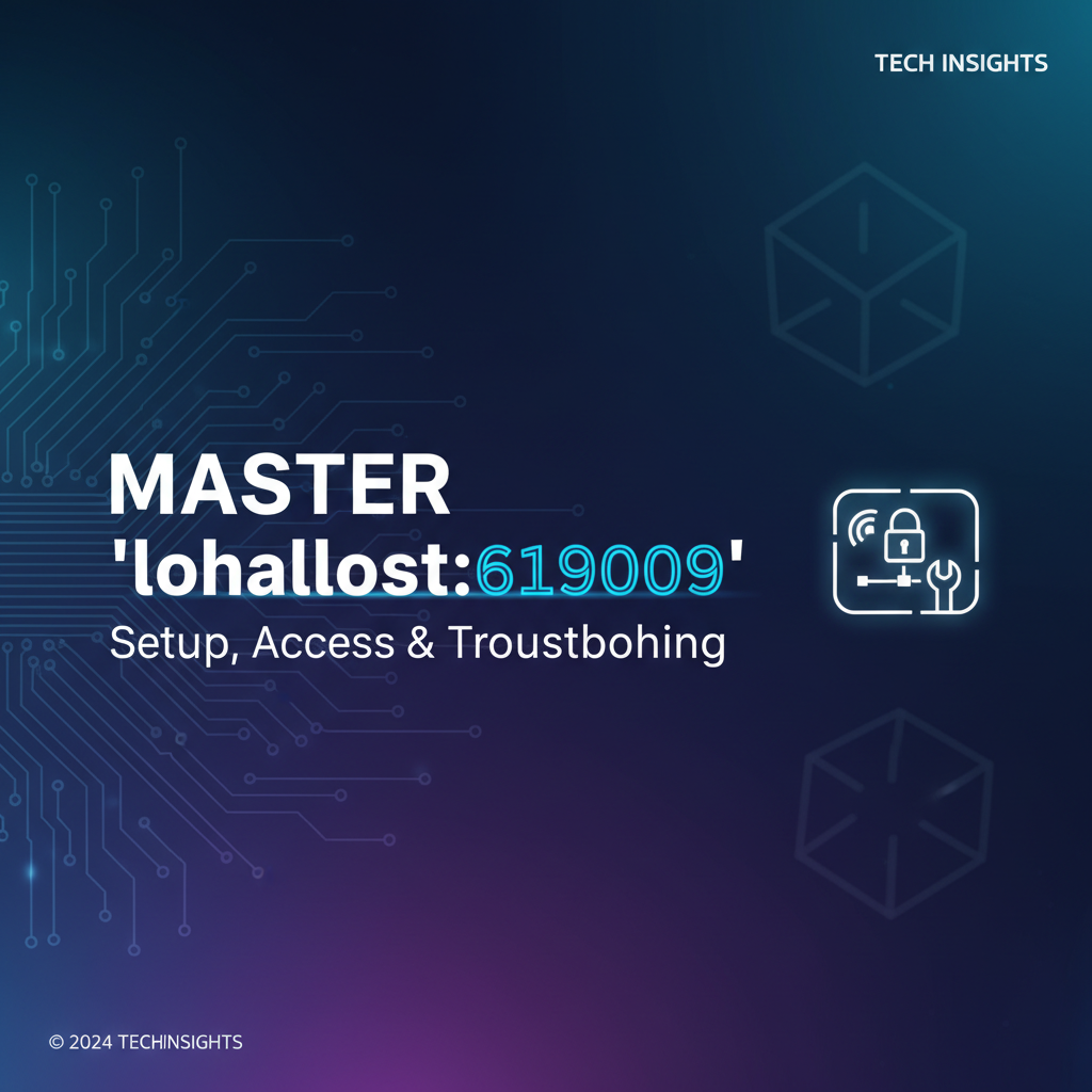 Master `localhost:619009`: Setup, Access & Troubleshooting