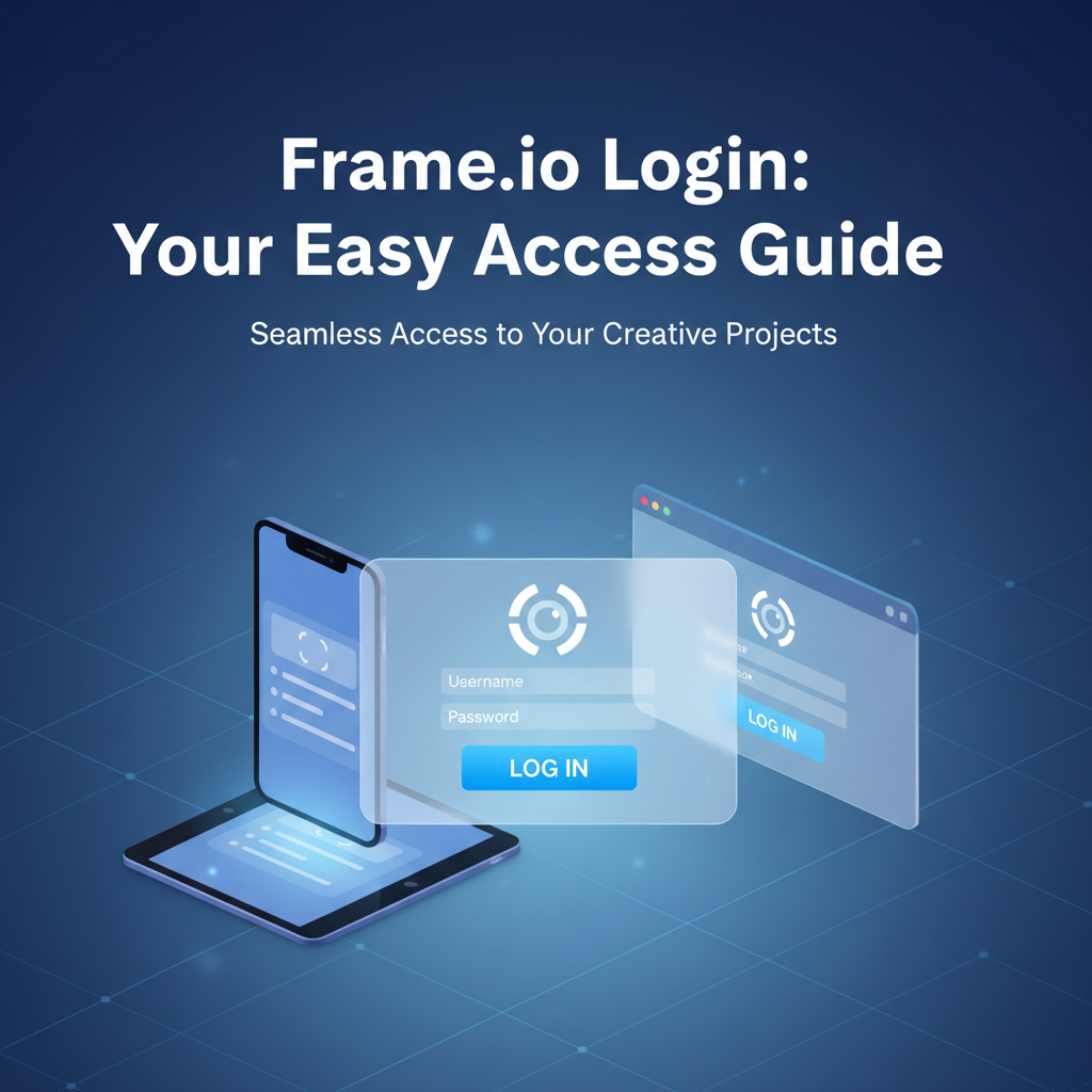 Frame.io Login: Your Easy Access Guide