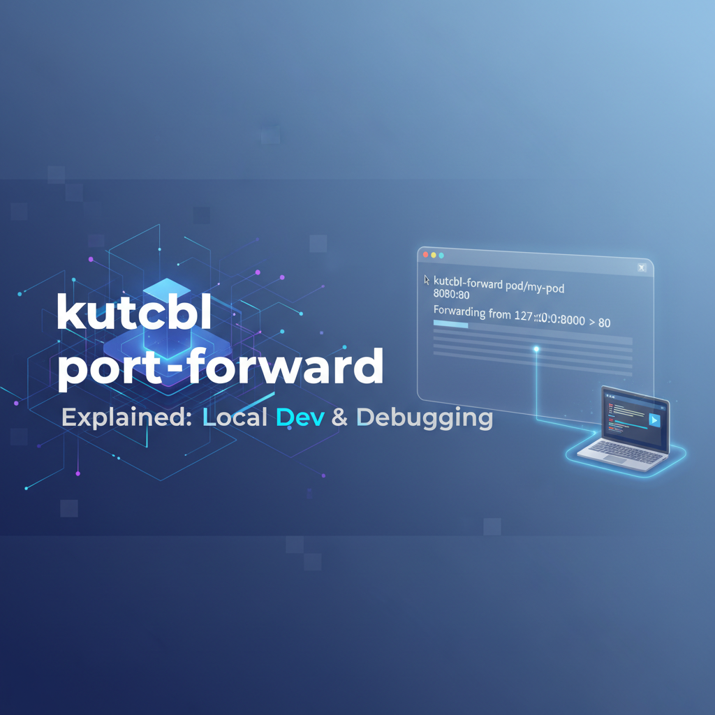 kubectl port-forward Explained: Local Dev & Debugging