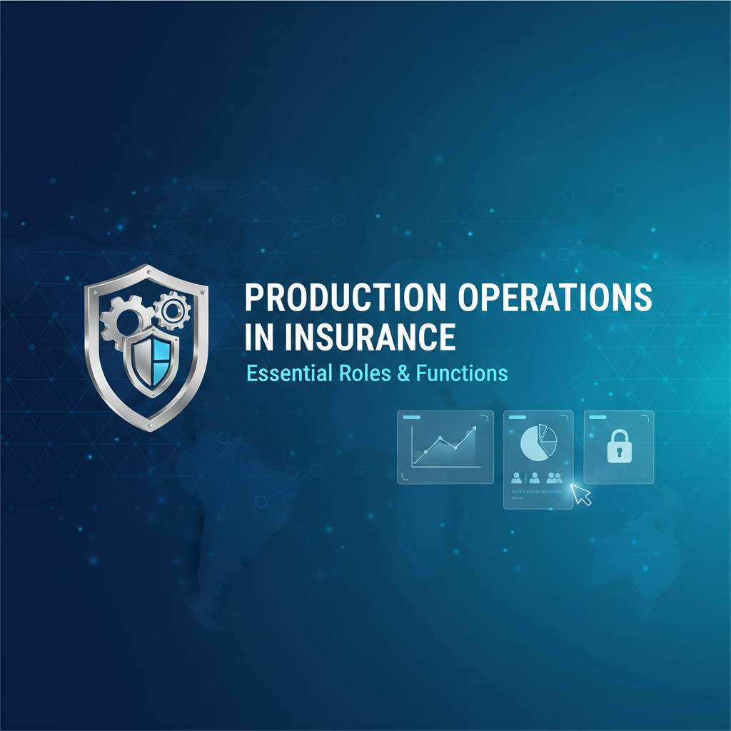 Production Operations in Insurance: Essential Roles & Functions