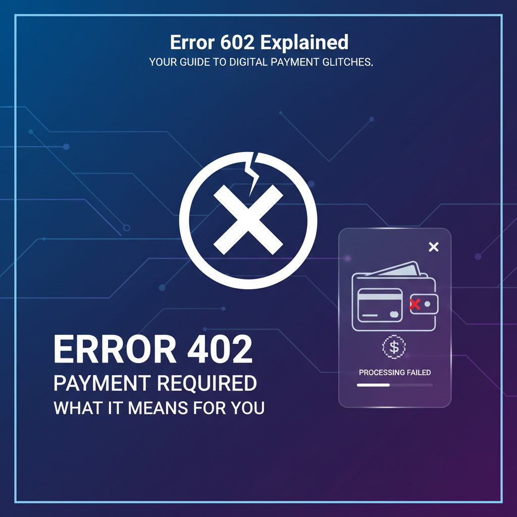 Error 402 Explained: What 'Payment Required' Means
