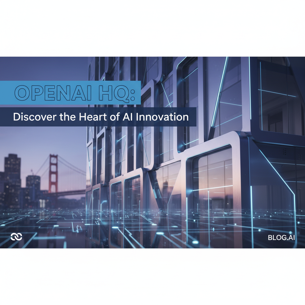 OpenAI HQ: Discover the Heart of AI Innovation