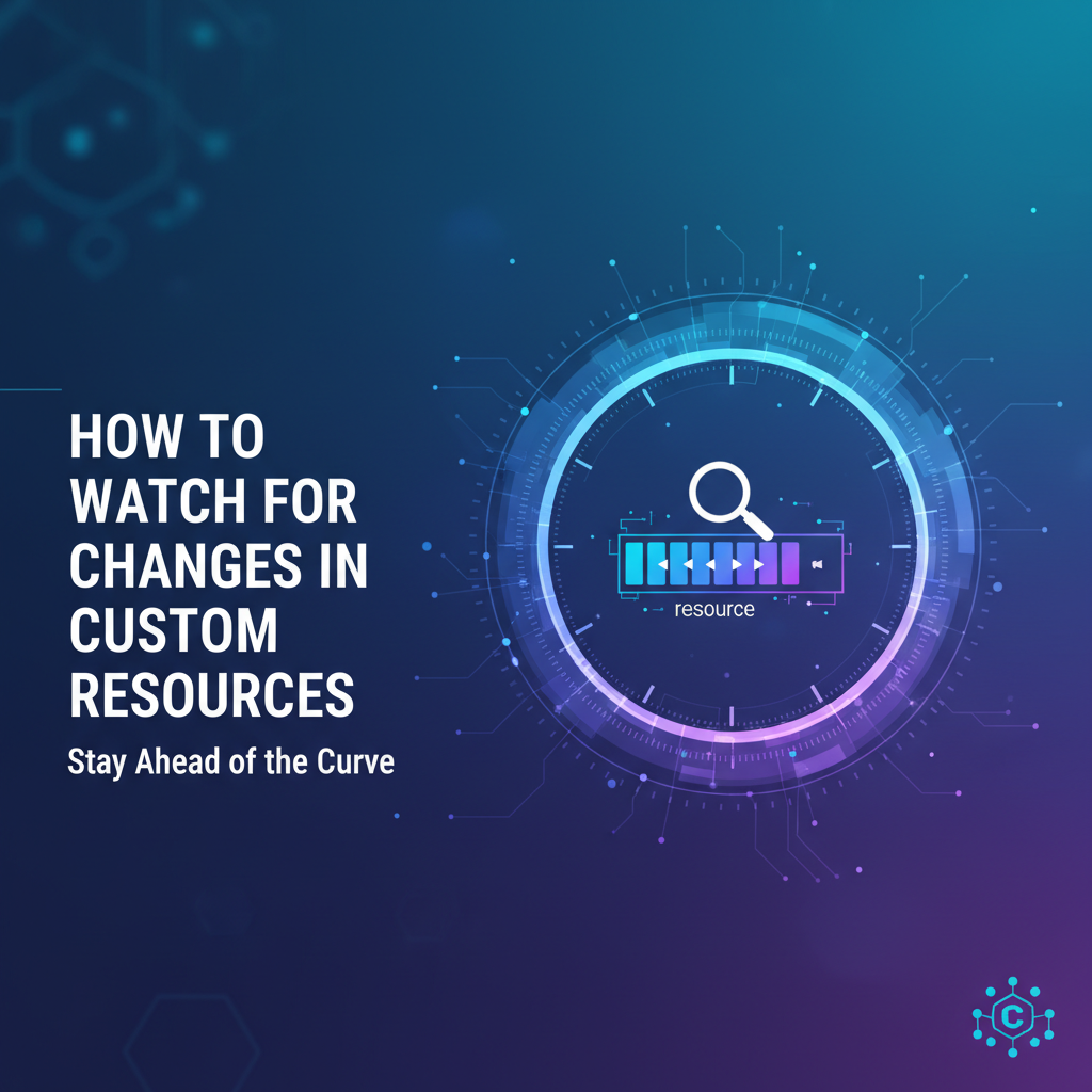 How to Watch for Changes in Custom Resources