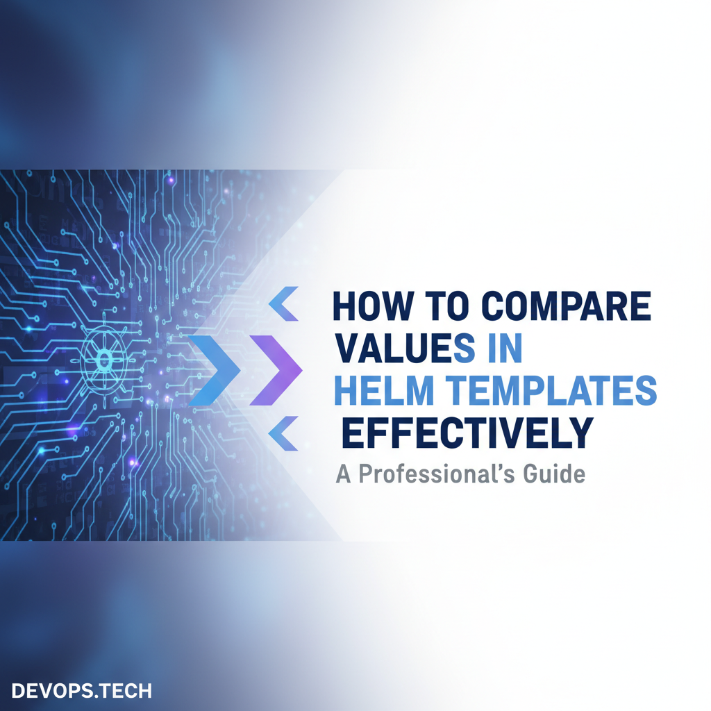 How to Compare Values in Helm Templates Effectively