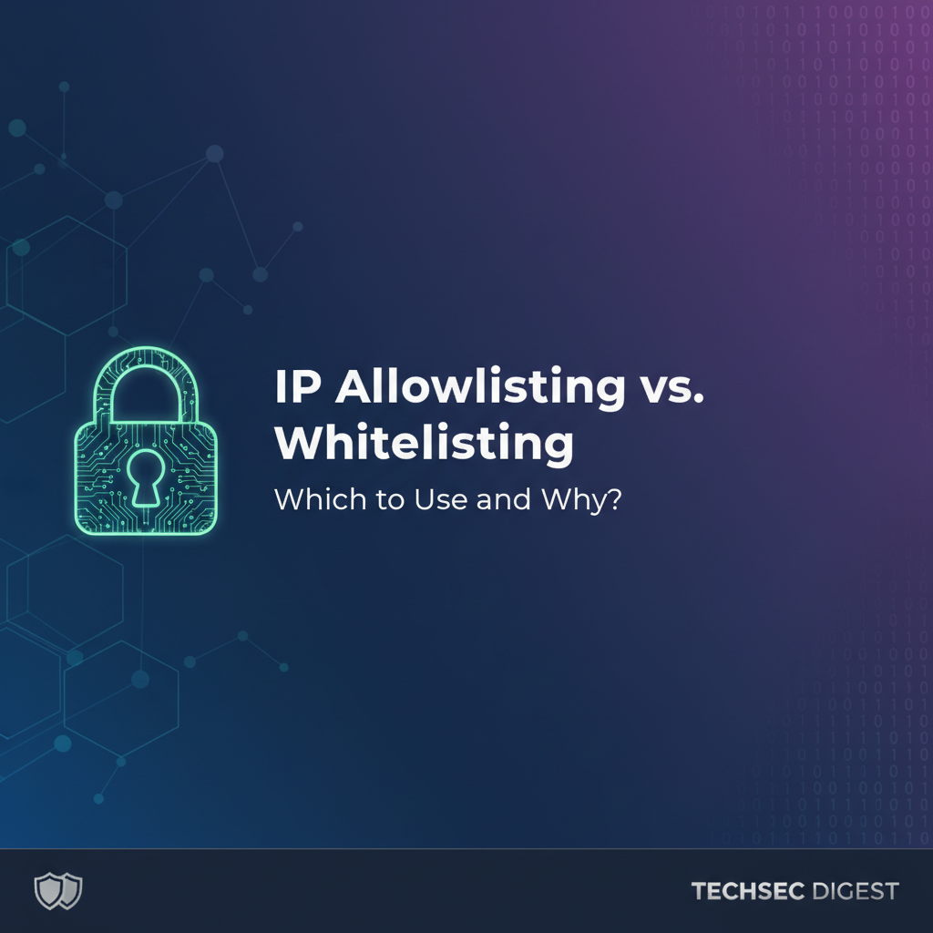 IP Allowlisting vs. Whitelisting: Which to Use and Why?