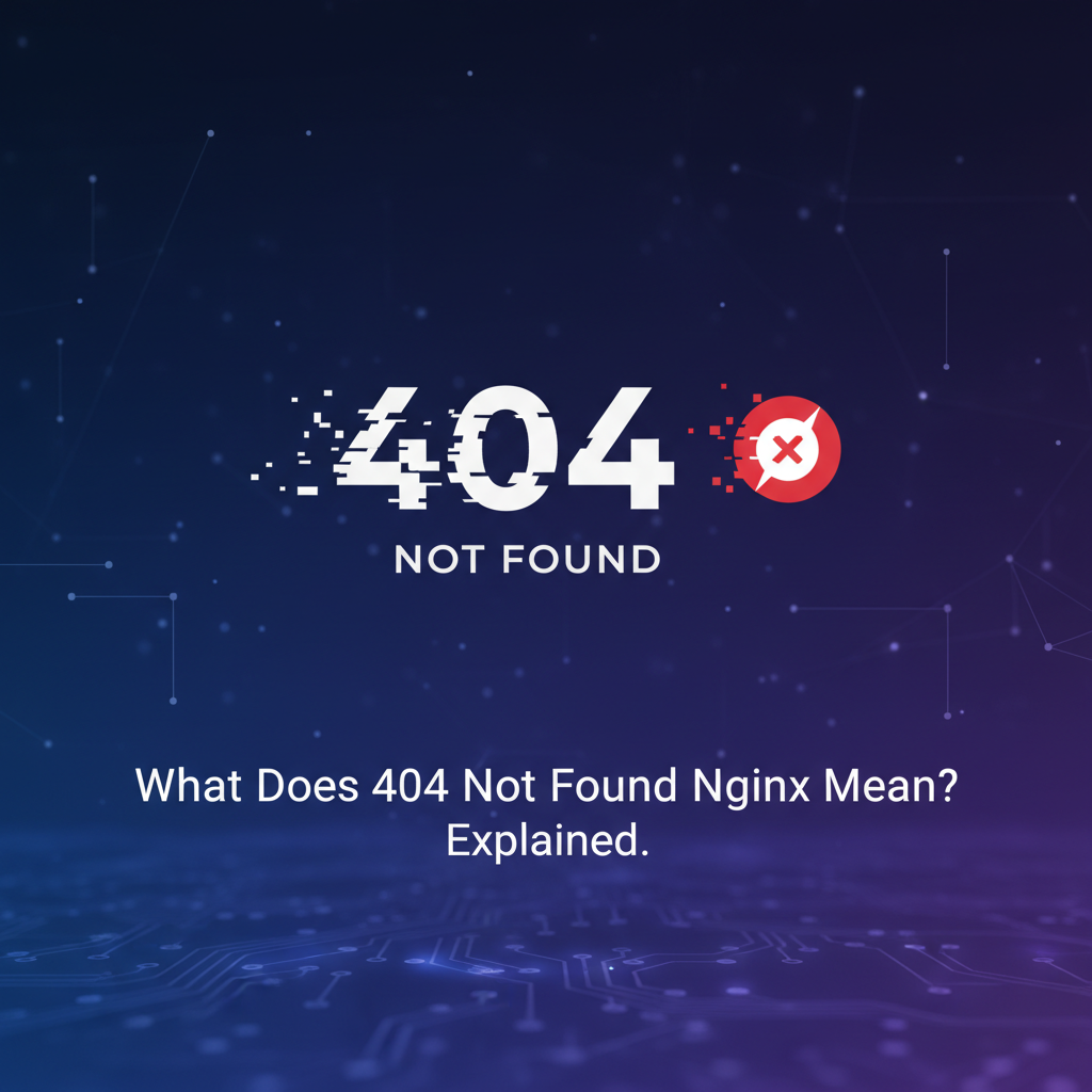 What Does 404 Not Found Nginx Mean? Explained