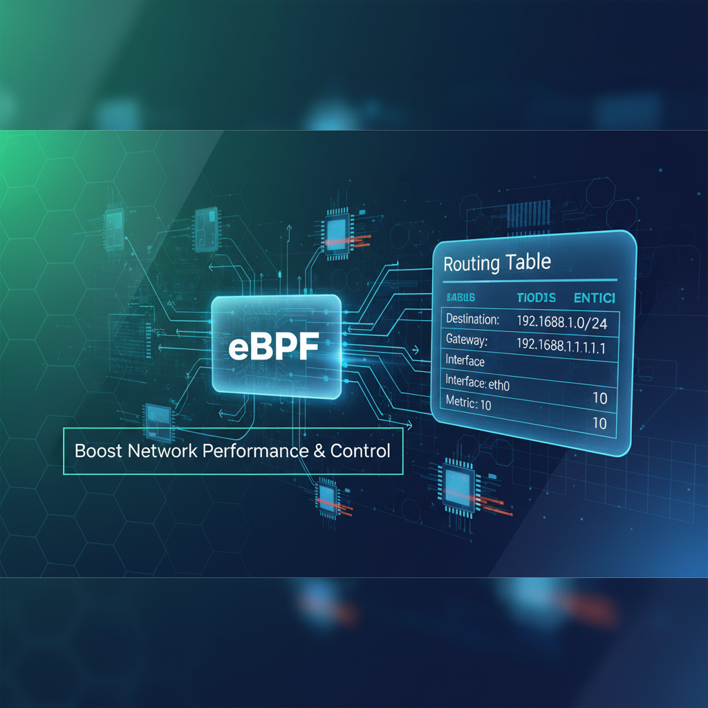 Routing Table eBPF: Boost Network Performance & Control