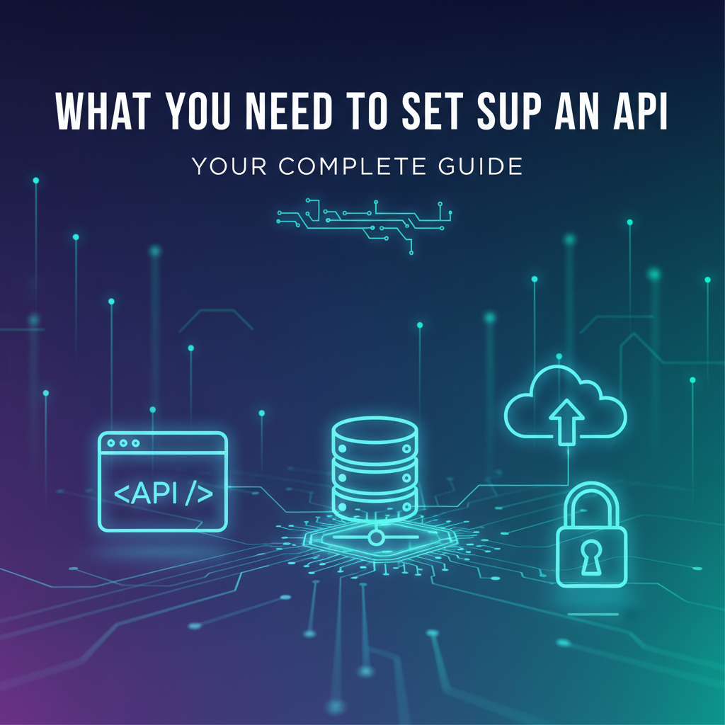 What You Need to Set Up an API: Your Complete Guide