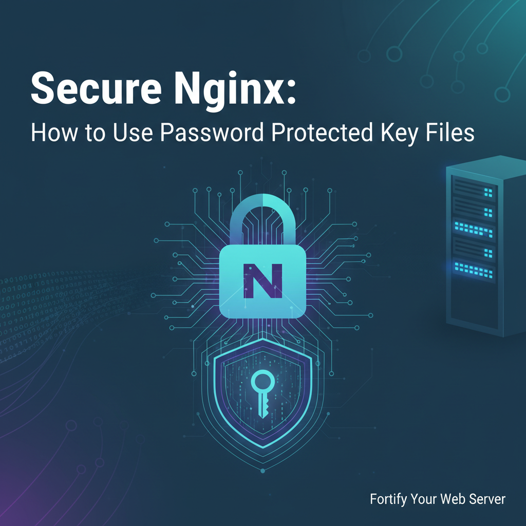 Secure Nginx: How to Use Password Protected Key Files