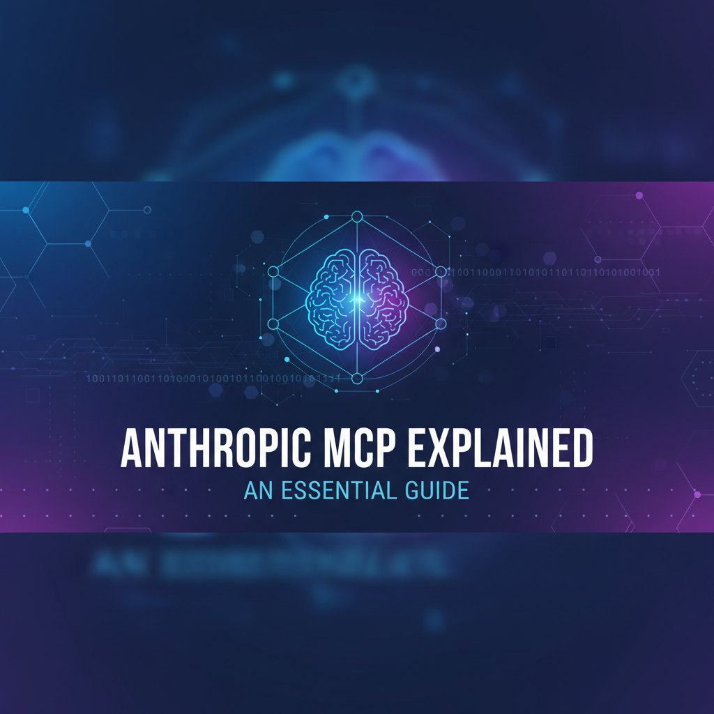 Anthropic MCP Explained: An Essential Guide