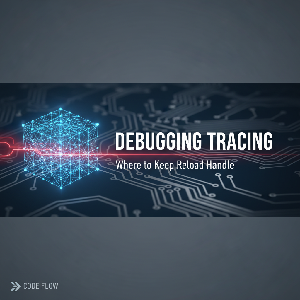 Debugging Tracing: Where to Keep Reload Handle