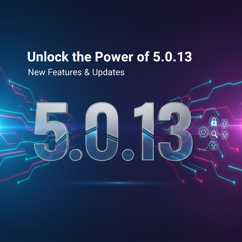 Unlock the Power of 5.0.13: New Features & Updates