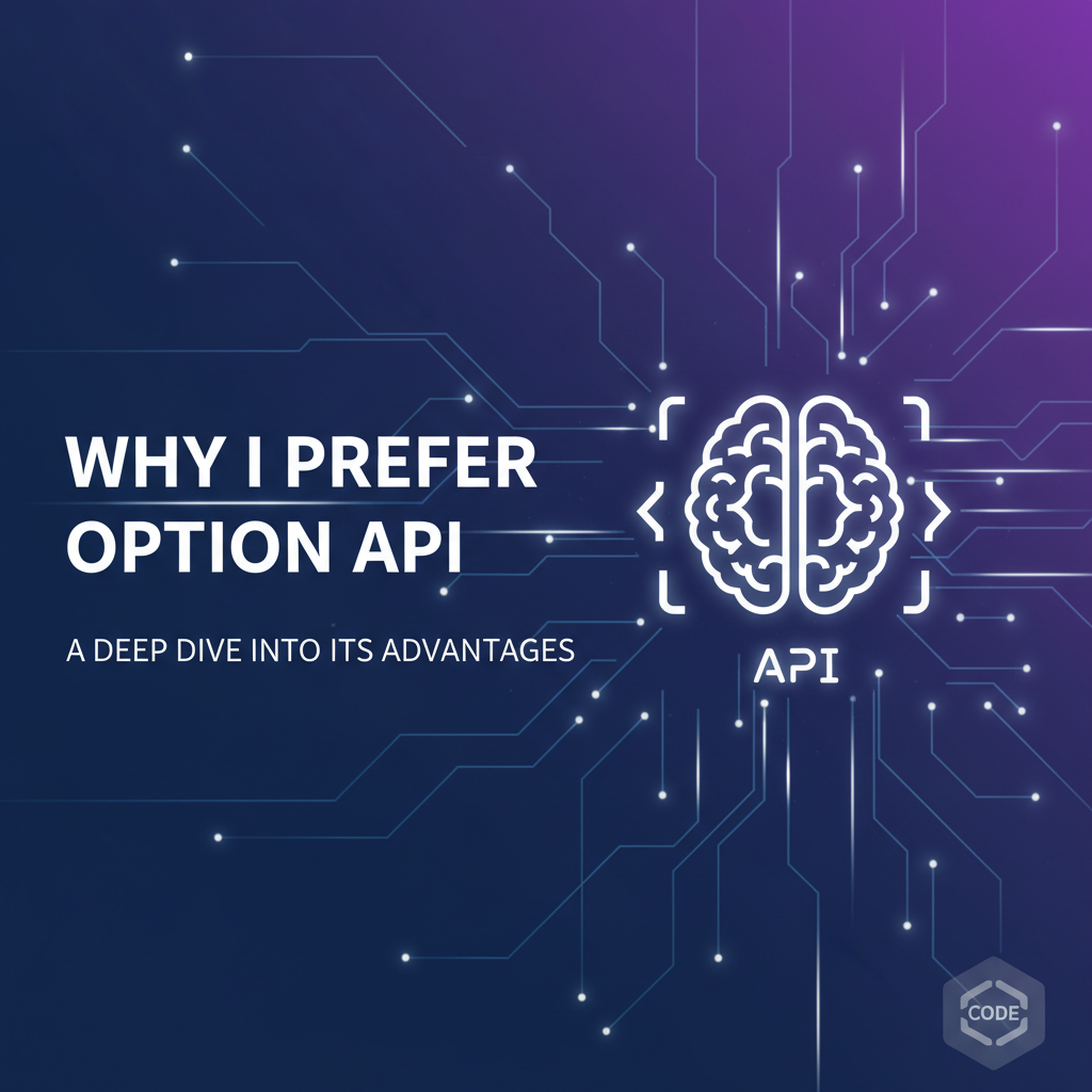 Why I Prefer Option API: A Deep Dive into Its Advantages