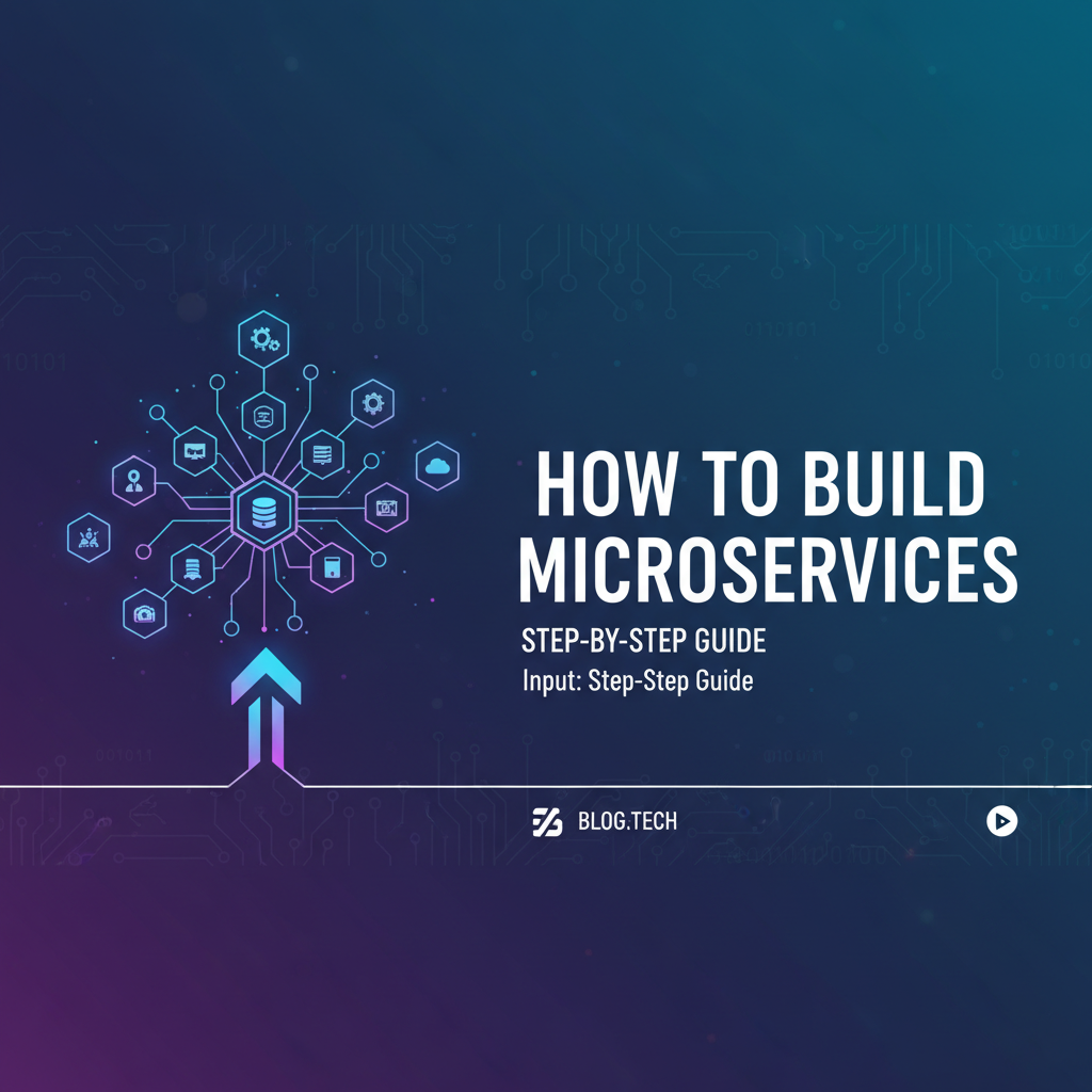 How to Build Microservices Input: Step-by-Step Guide