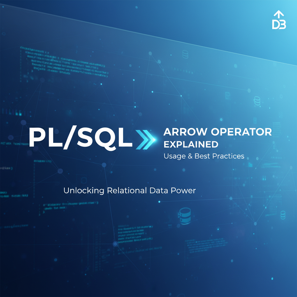 PL/SQL Arrow Operator Explained: Usage & Best Practices