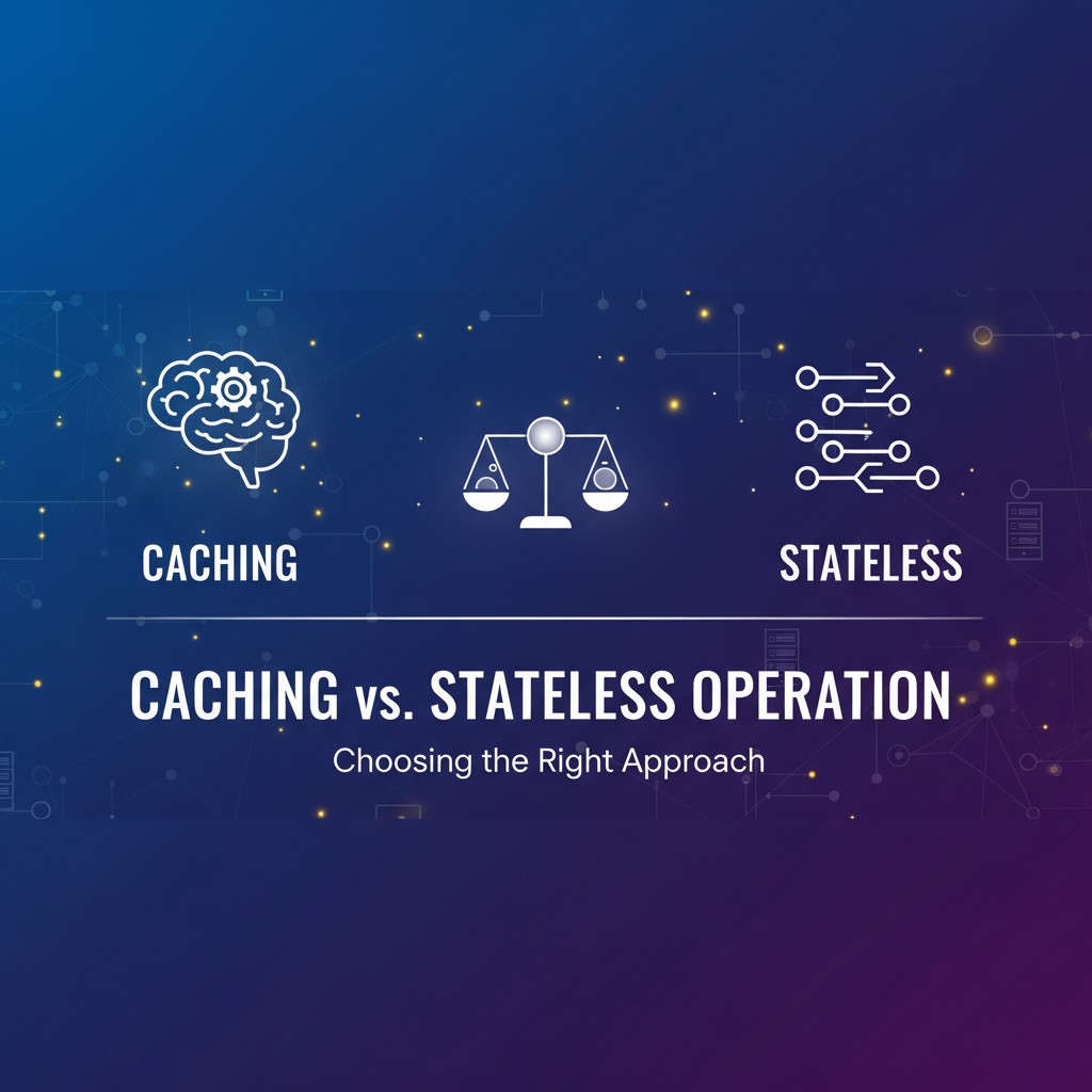 Caching vs. Stateless Operation: Choosing the Right Approach