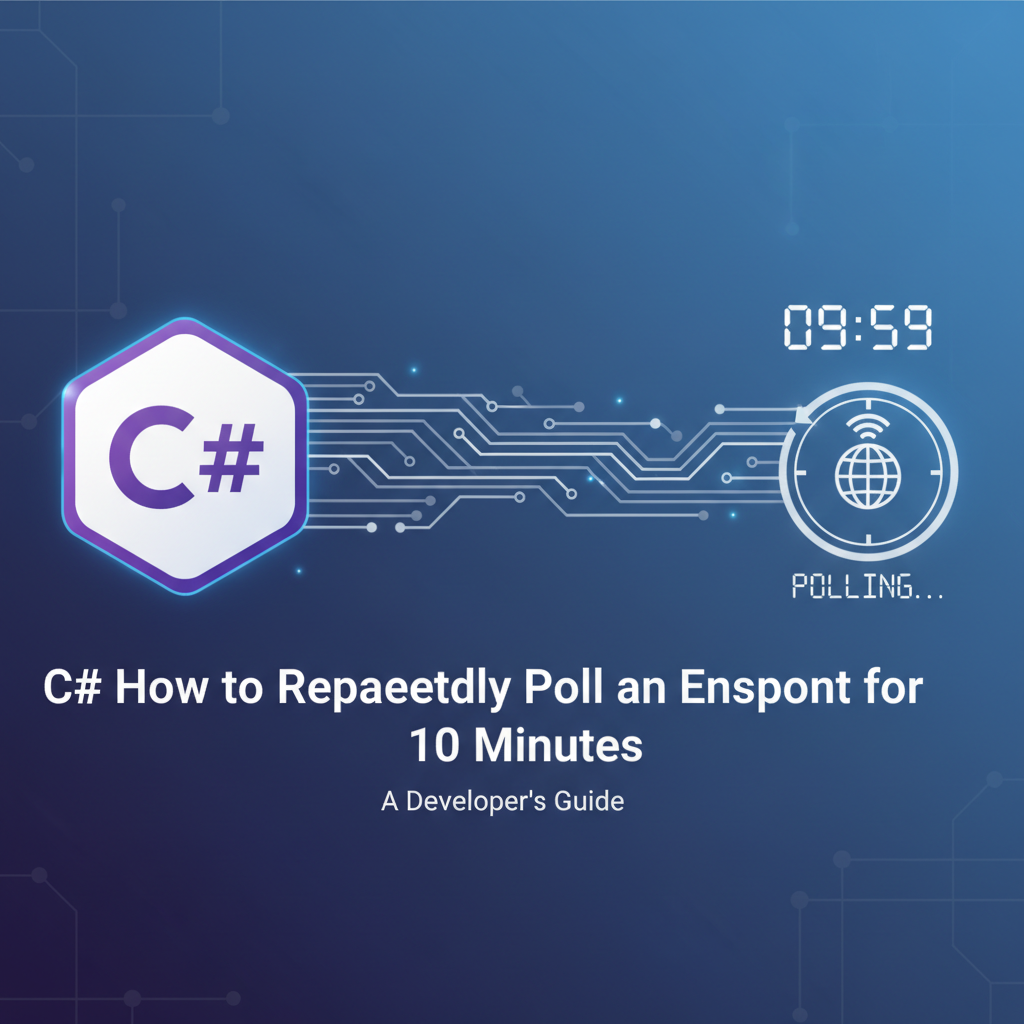 C# How to Repeatedly Poll an Endpoint for 10 Minutes