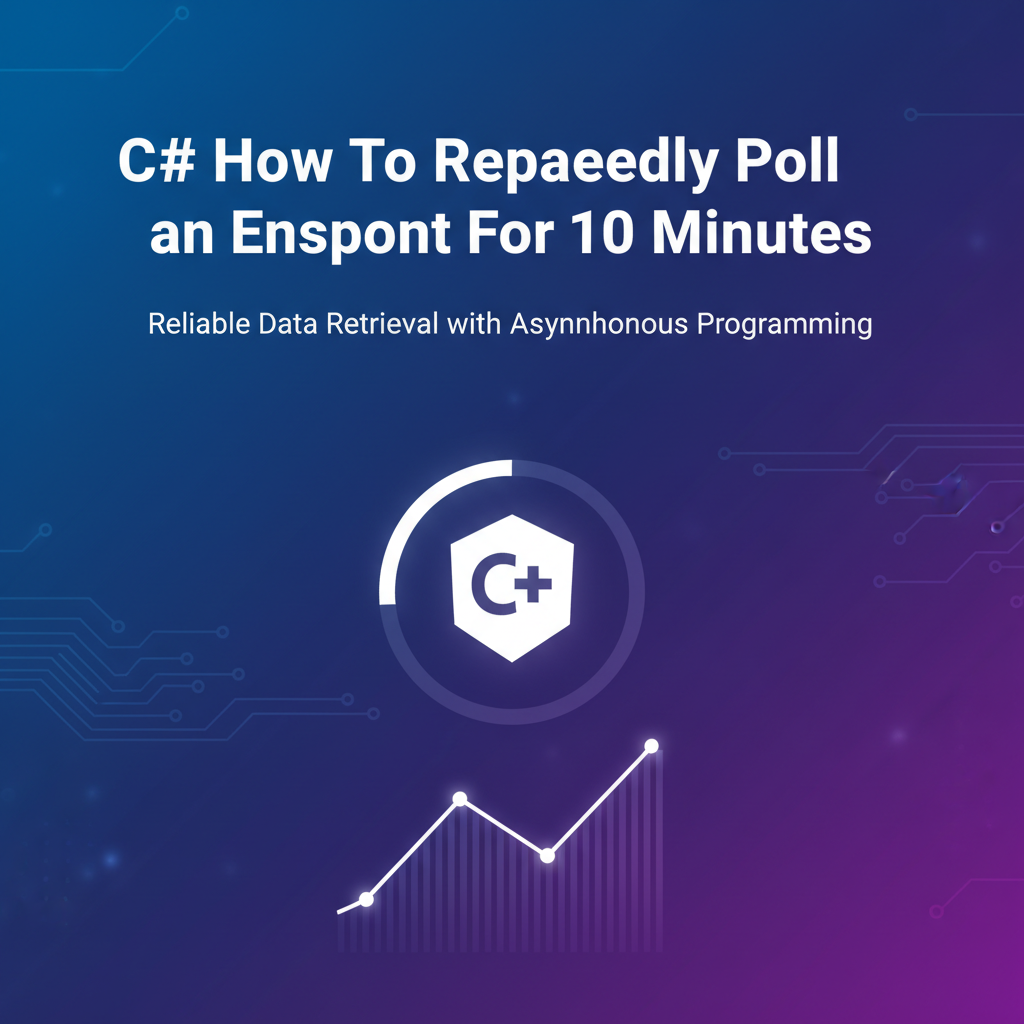 C# How To Repeatedly Poll an Endpoint For 10 Minutes