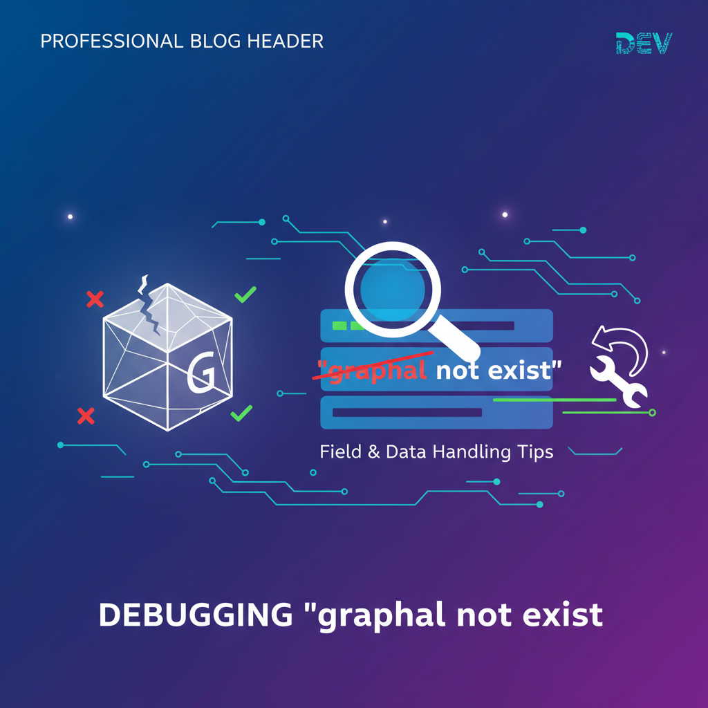 Debugging 'graphql not exist': Field & Data Handling Tips