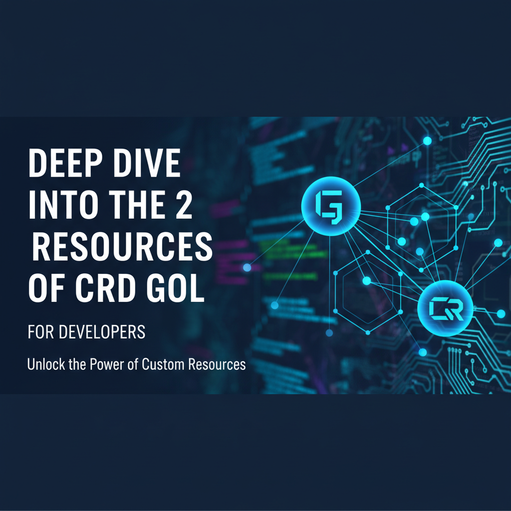 Deep Dive into the 2 Resources of CRD Gol for Developers