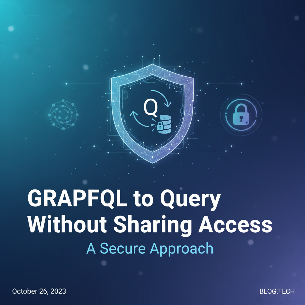 GraphQL to Query Without Sharing Access: A Secure Approach