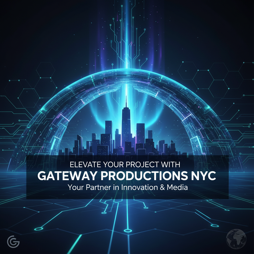 Elevate Your Project with Gateway Productions NYC