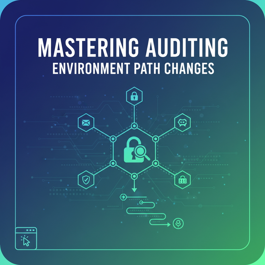 Mastering Auditing for Environment Path Changes