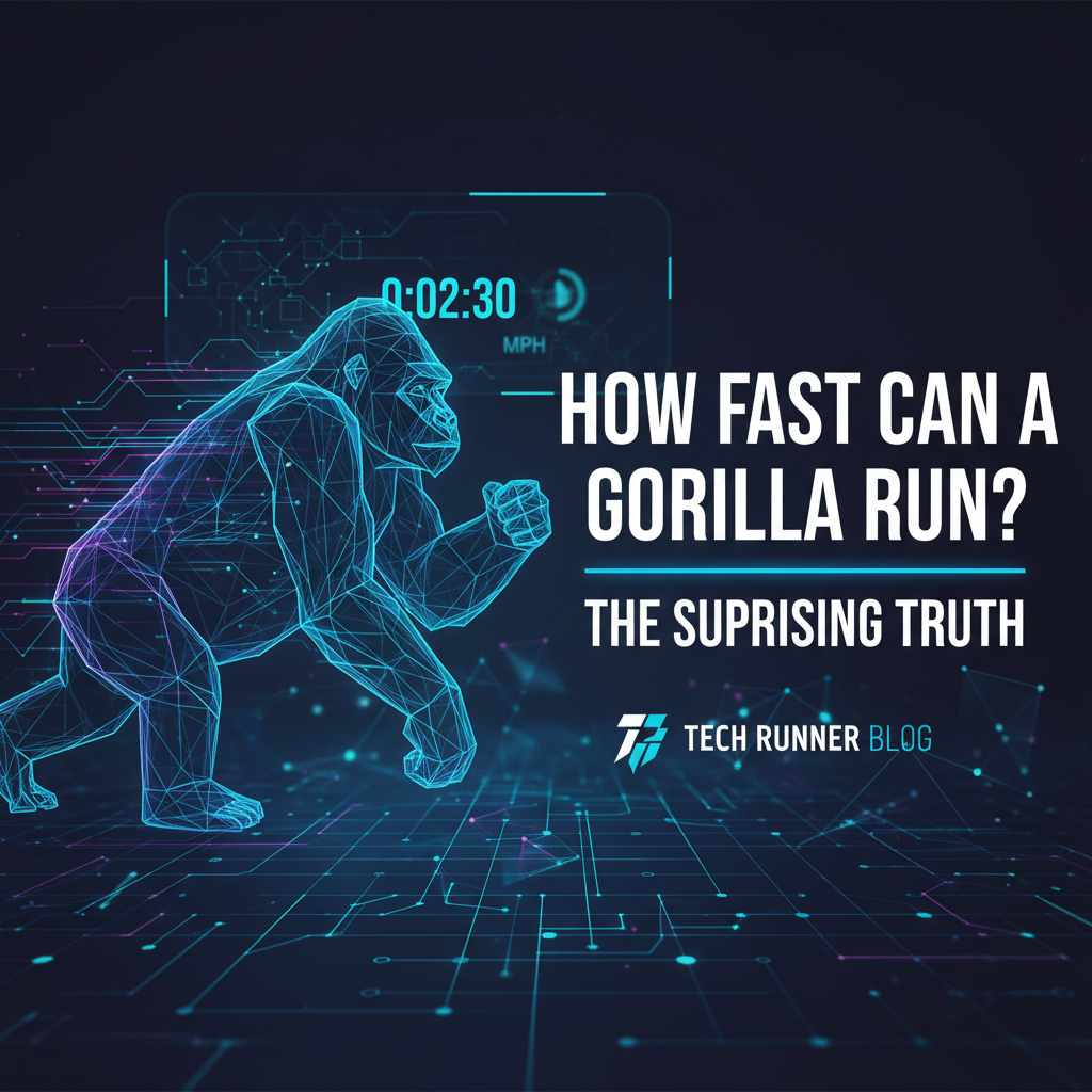 How Fast Can a Gorilla Run? The Surprising Truth
