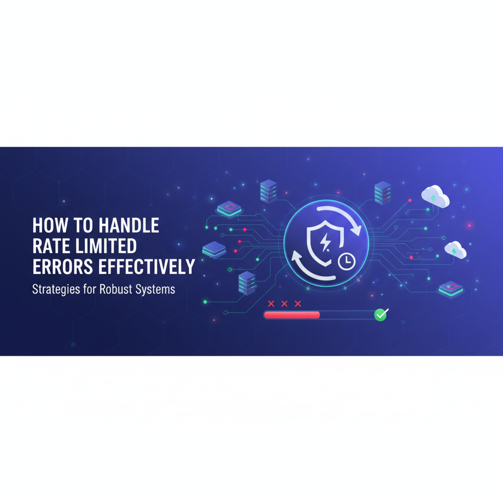 How to Handle Rate Limited Errors Effectively