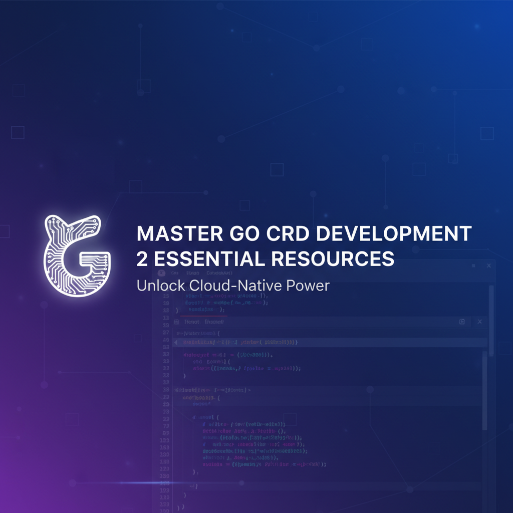 Master Go CRD Development: 2 Essential Resources