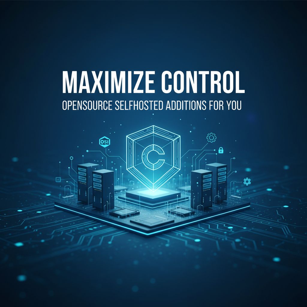 Maximize Control: Opensource Selfhosted Additions for You