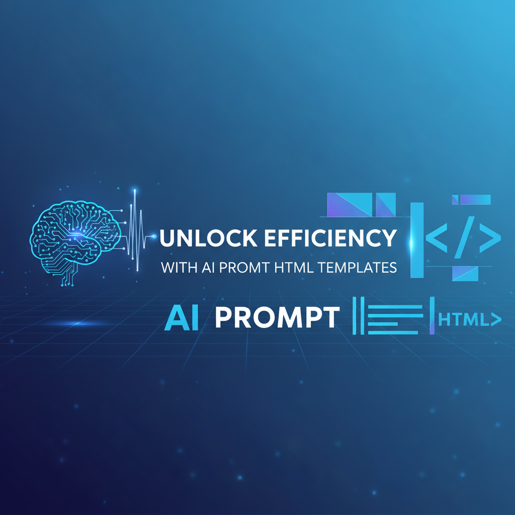 Unlock Efficiency with AI Prompt HTML Templates