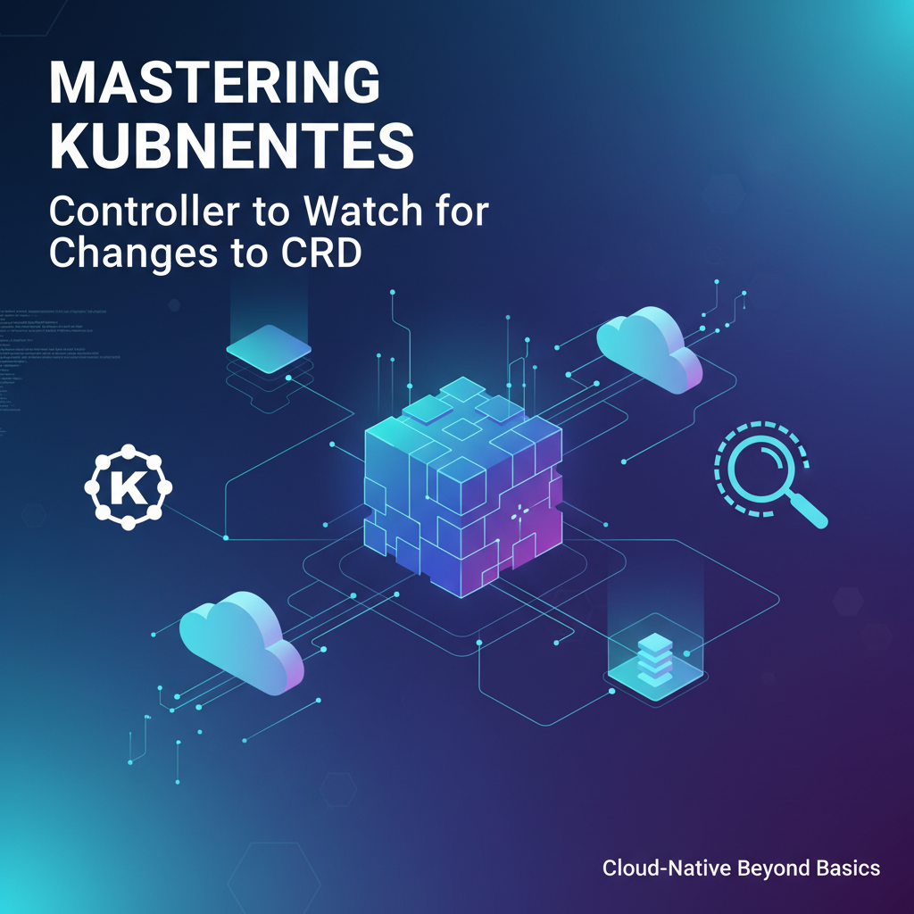 Mastering Kubernetes: Controller to Watch for Changes to CRD