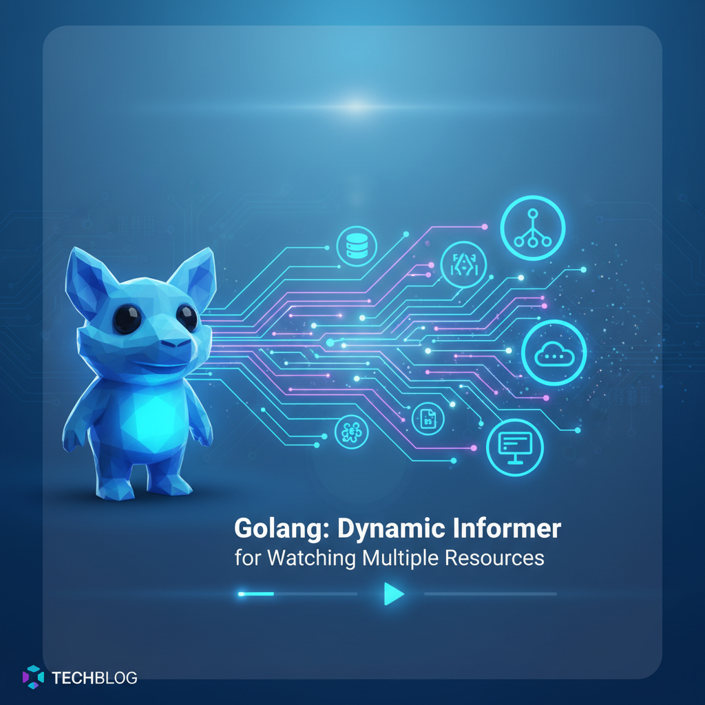 Golang: Dynamic Informer for Watching Multiple Resources